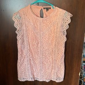 Pink dress blouse